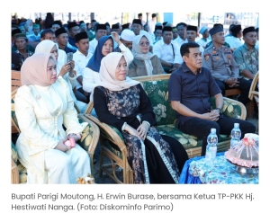 Halal Bi Halal di Ogotumubu, Bupati Erwin Burase Pererat Silaturahmi dan Semangat Gotong Royong