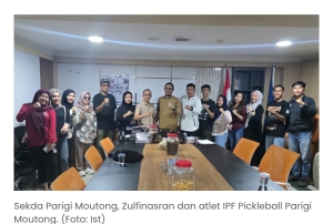 Sekda Parigi Moutong Lepas Atlet IPF Pickleball Ikuti Championship 2026 di Sulbar
