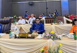 Hadiri RUPS PT Bank Sulteng, Bupati Erwin Burase Tekankan Transparansi Pengelolaan Dana CSR