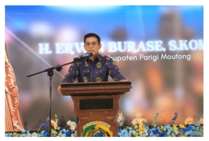 HUT ke-24 Parigi Moutong Dihias Ajang Duta Investasi, Bupati Erwin Burase Tegaskan Hilirisasi Jadi Kunci