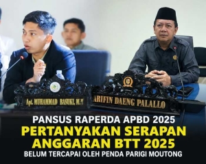 Pansus DPRD Parimo Sorot Realisasi Belanja Tak Terduga, Dana Rp7,345 Miliar Hanya Terserap 5,693 Miliar