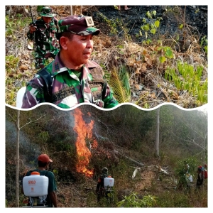 Kebakaran Meluas ke Banano: Gotong Royong Tim Gabungan dan Warga Berhasil Padamkan Api di Bukit
