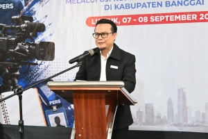 Dorong Profesionalisme Wartawan di Banggai, JOB Tomori Fasilitasi Lewat UKW