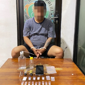 Pengedar Sabu di Luktar Dibekuk Satresnarkoba Polresta Banggai