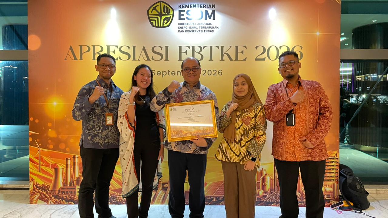 Torehkan Prestasi, PT Pertamina EP Zona 13 DMF Raih Penghargaan EBTKE