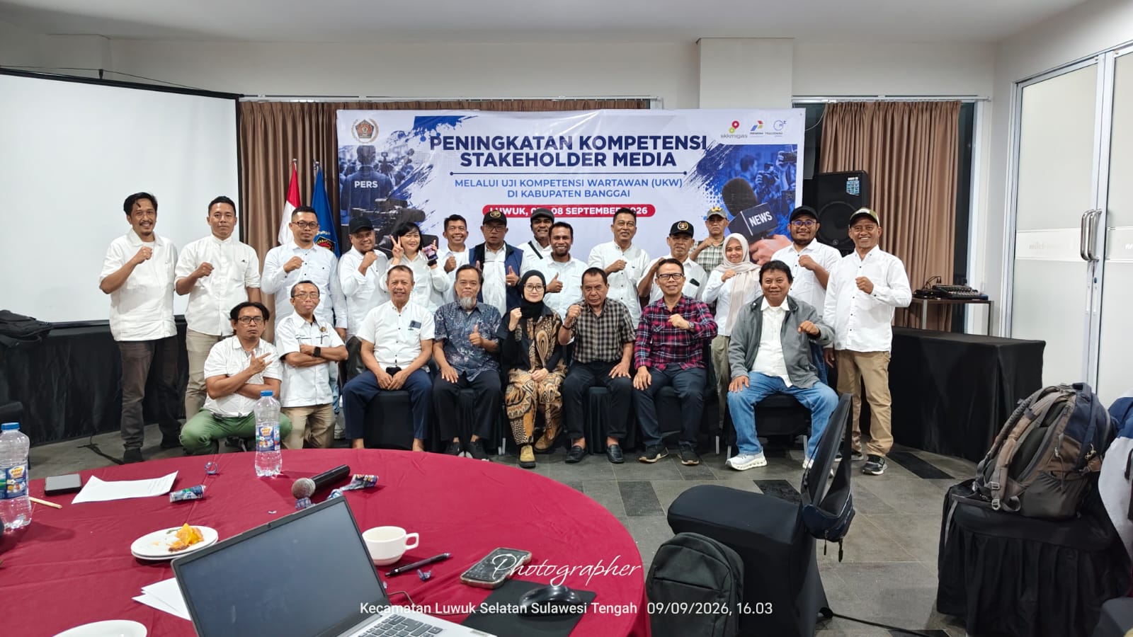 UKW di Banggai Ditutup, SKK Migas Dorong Pers Profesional dan Kritis