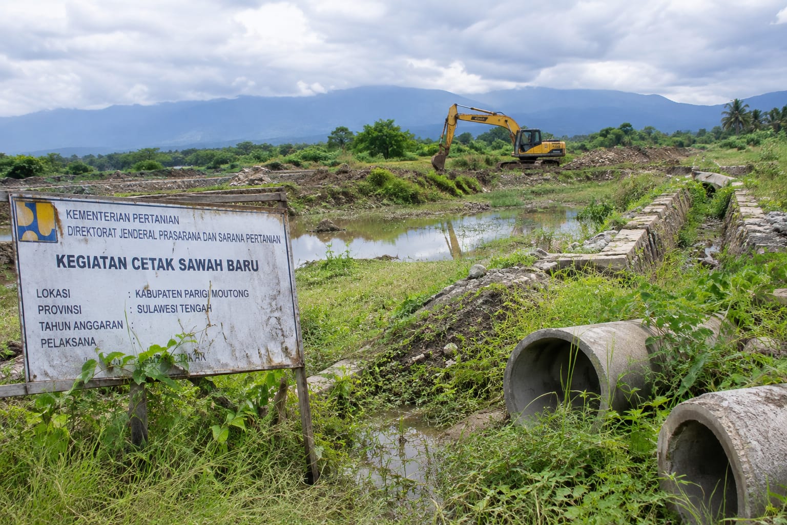Petani Parimo Desak Wakil Rakyat Bongkar Program Cetak Sawah Baru yang Mangkrak