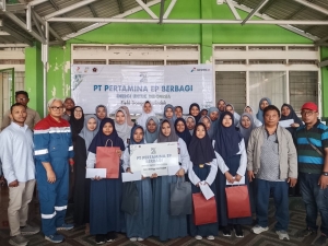 Momentum Berbagi di HUT Ke-21, Pertamina EP DMF Gandeng PWI Banggai