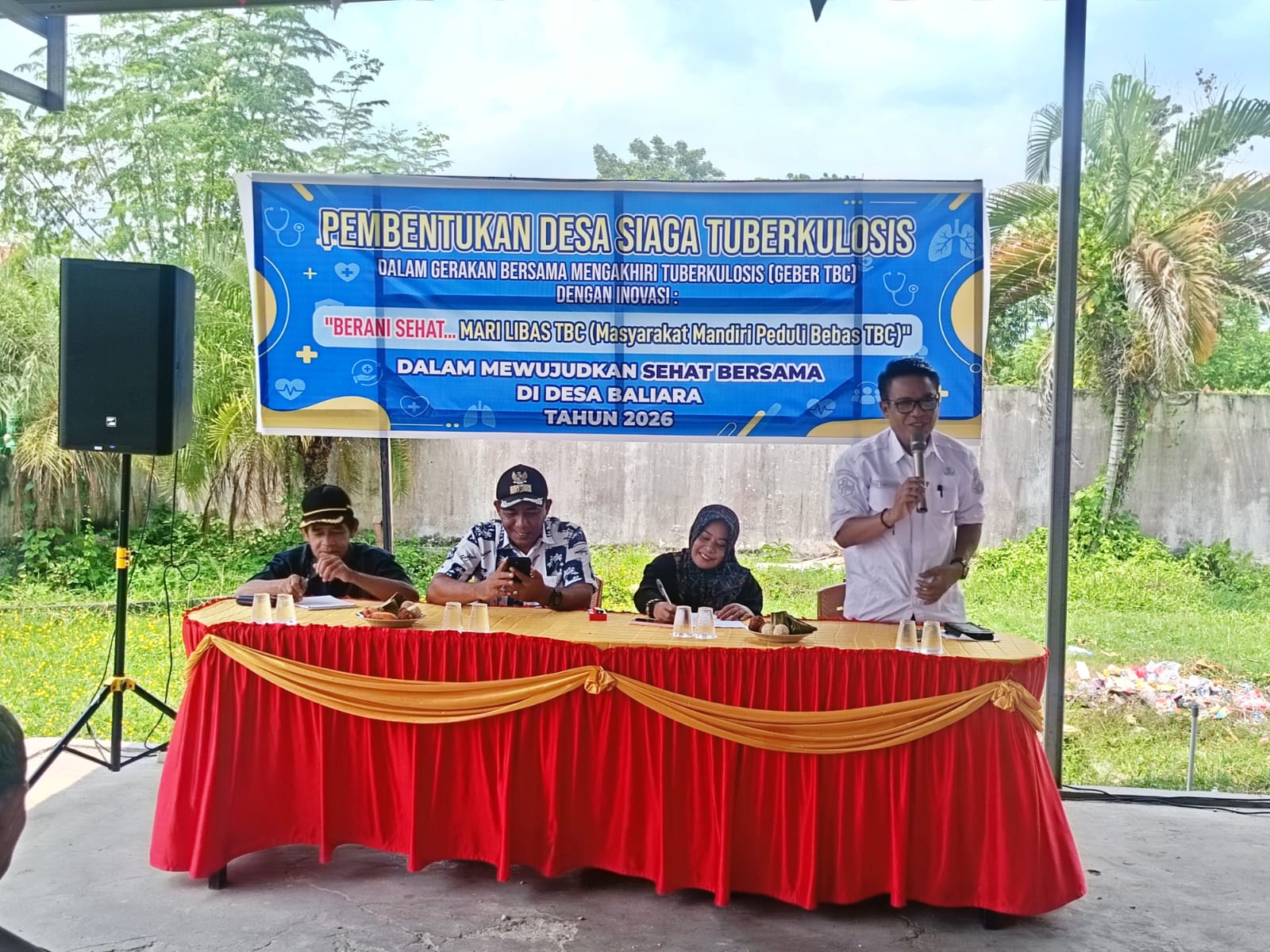 Desa Baliara Jadi Percontohan: Gerakan MARI LIBAS TBC Perkuat Eliminasi Penyakit Menular