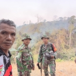 Karhutla Kembali Membara di Perbatasan Lemoro-Korondoda, Api Merambat ke Perbukitan