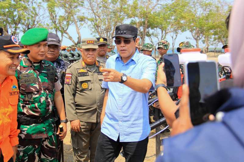 Bupati Erwin Burase Pimpin Apel Siaga, Kumpulkan Kekuatan Hadapi Karhutla dan Kekeringan