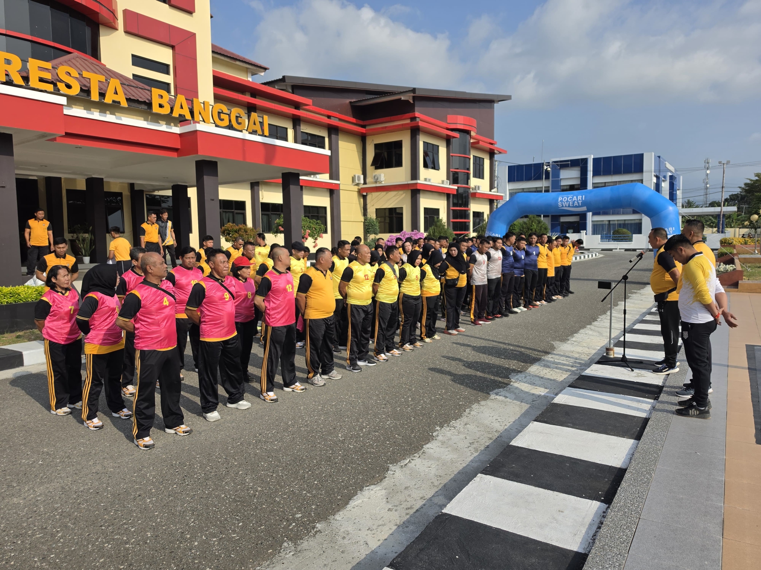 Polresta Banggai Gelar Kesjas Berkala Tahun 2026 