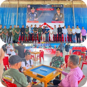 Turnamen Domino Orado 101 di Poso Rebutkan Piala Panglima TNI, Dihadirkan 200 Pasangan Peserta