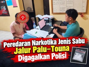 Bawa 42 Paket Sabu dari Palu, Kurir Lintas Wilayah Digagalkan di Pelabuhan Wakai