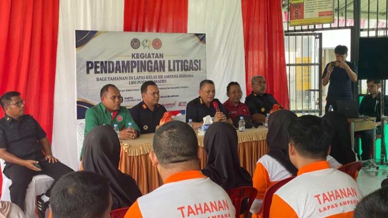 Akses Bantuan Hukum Diperkuat, Lapas Ampana Gandeng Posbakumadin Dampingi Tahanan