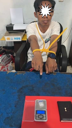 Sabu 2,04 Gram Disita, Pria Nginap di Kos Desa Baliara Diciduk Polisi