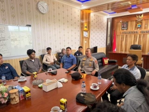 Perkuat Kemitraan, Kapolresta Banggai Dukung Kegiatan Positif Mahasiswa