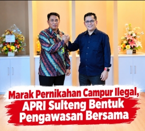 PW APRI Sulteng Gencar Awasi Pernikahan Campur Ilegal WNA–WNI